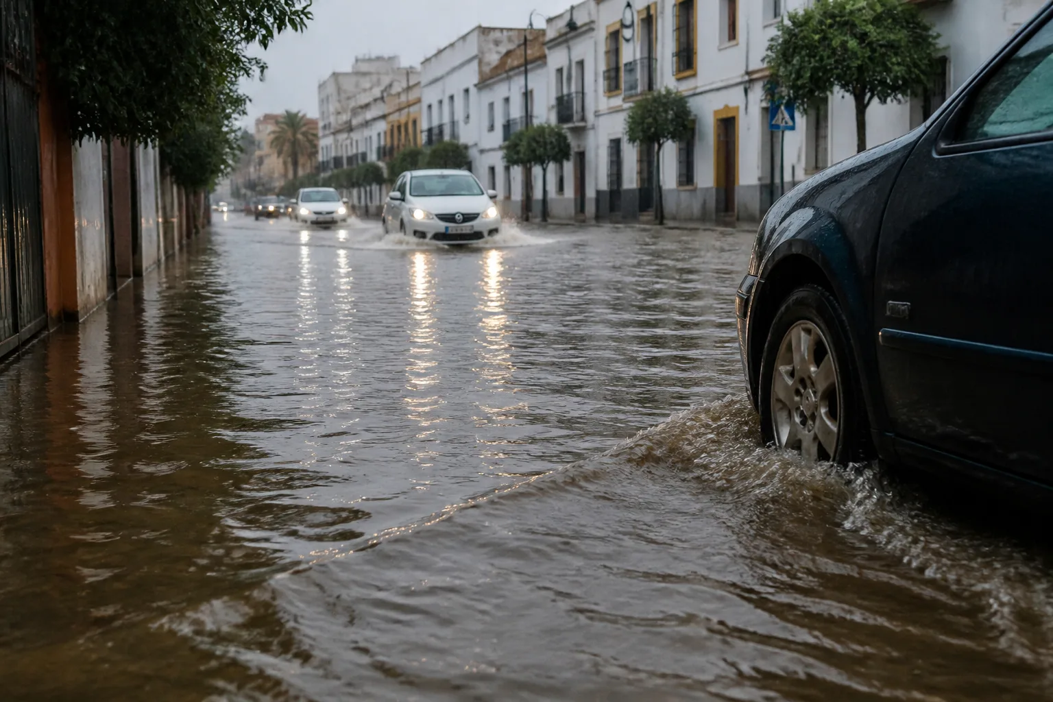 Andalusia’s 1-1-2 emergency service handles 673 incidents linked to storms since Saturday