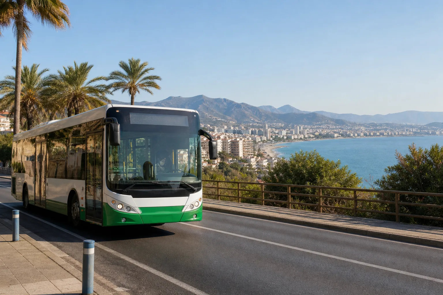 59 daily bus services added on routes between Málaga and Axarquía