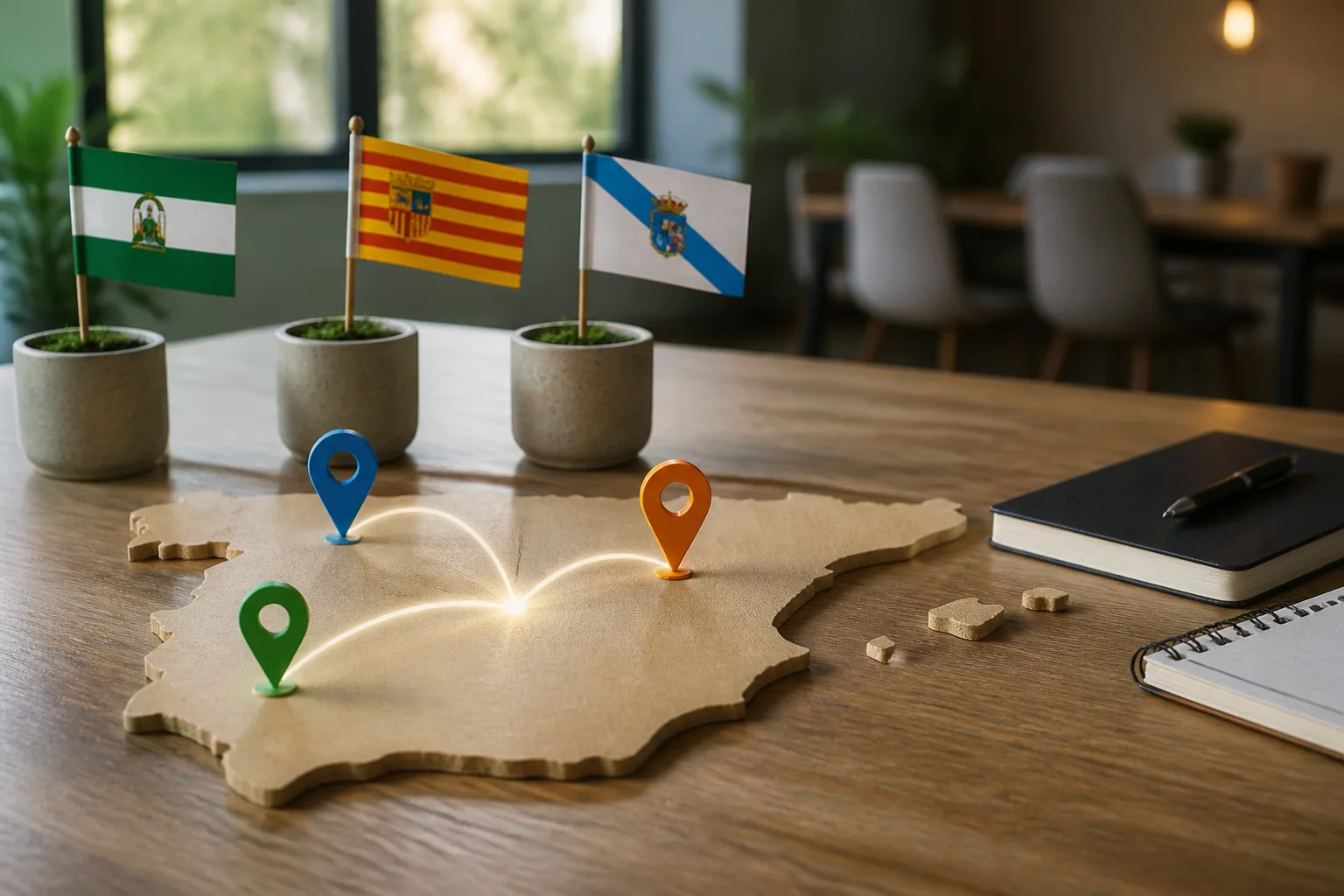 Andalusia, Aragón and Galicia join forces to connect startups with funding networks across Spain