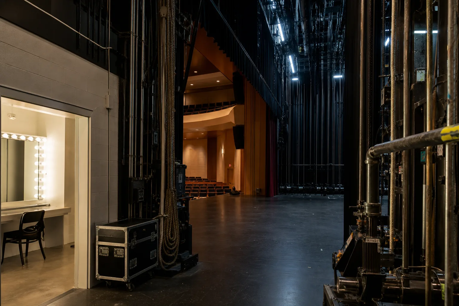Marbella opens theatre backstage for guided tours during Democracy Week