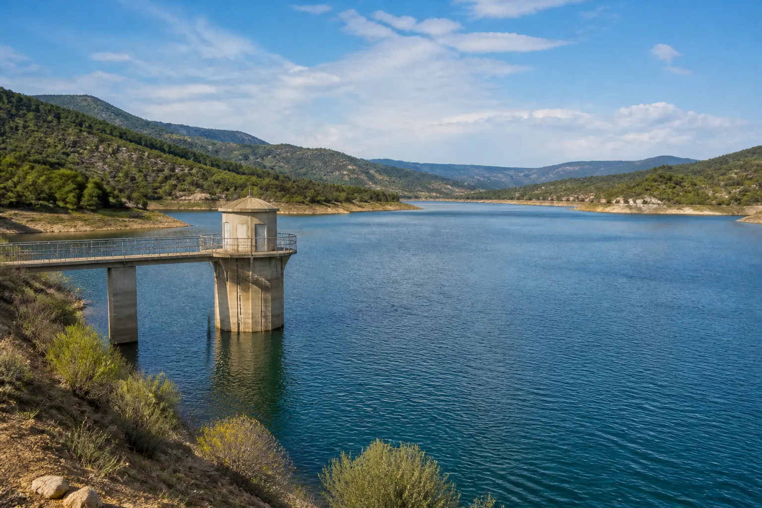 Andalusia’s reservoirs hold 69.34% of total capacity, with 8,285.61 hm³ of water