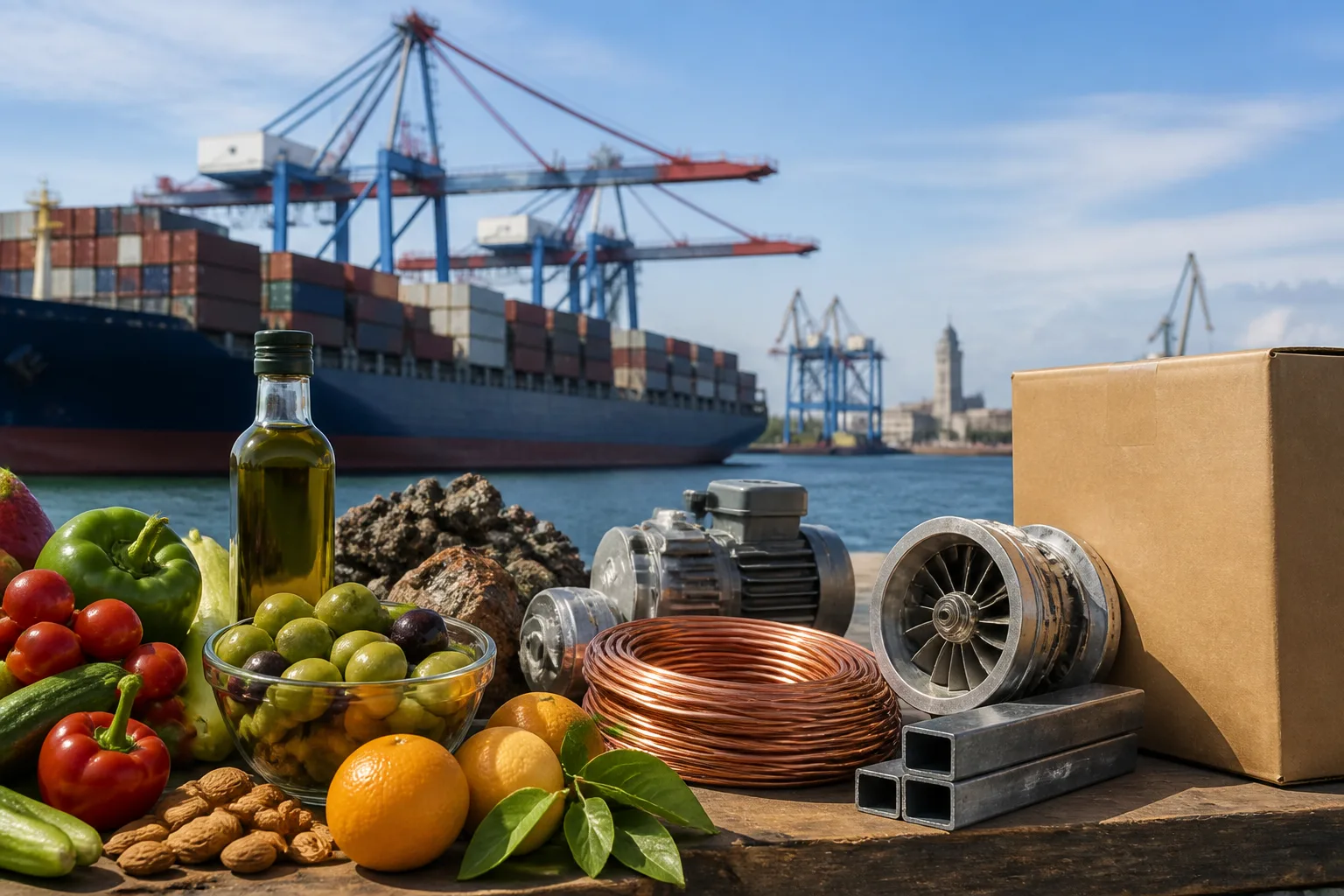 Andalusia’s exports reach a record €25.7 billion in the first seven months of 2026